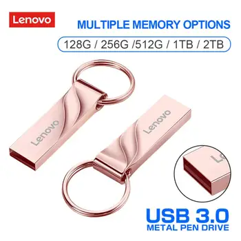Lenovo Extreme SSD Usb Gonilnike 512GB Usb 3.0, Usb Flash Memory Stick Kovinski PenDrive 128GB 1TB 2TB Podatkov Backup za Shranjevanje