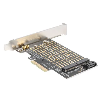 M. 2 NVME M+B Tipka SSD za PCIE Tok Modula, PCI-E 3.0 X4 SATA Širitev Kartico