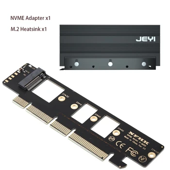 M. 2 NVME PCIE Za M2 Adapter NVME SSD M2 PCIE X4 Širitev Kartico NVMe Za kartico PCI Express Adapter z Aluminijem Heatsink