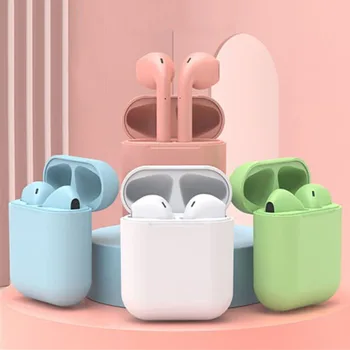 Macaron I12 TWS Bluetooth Slušalke Brezžične Slušalke Audifonos Stereo Bluetooth Glasbe Čepkov Slušalke Za Xiaomi Apple Lenovo