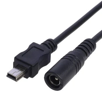 Mimo 3A kabel za polnjenje 5521 ženski Mini USB moški MP4 zvočniki, slušalke, pomišljaj cam napajalni kabel V3 vrata