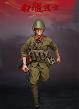 MiniTimes Igrače M015 1/6 Moški Kitajske ljudske Osvobodilne Vojske Južni Meji Straže Model Celoten Sklop 12