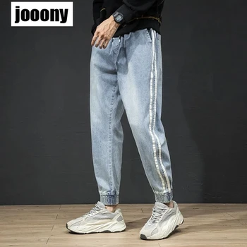 Moda Y2K Estetike Moške Jeans 2023 Jeseni Novi korejski Harlan Hlače Jeans Svoboden Priložnostne Trend Ulične Vsestranski Osnovni Dnevni