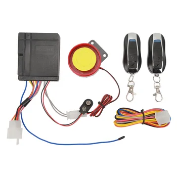 Motorno kolo Varnostni Alarm Glasno Visoka Občutljivost za Daljinsko upravljanje Varnosti Alarmni Sistem za Skuter Motor