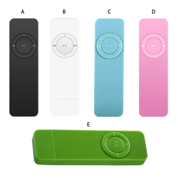 MP3 Predvajalnik, USB 3 5 mm Vmesnik za Polnjenje Multimedijski Predvajalnik, Prenosni MP3, WMA Predvajanje Naprave Bela
