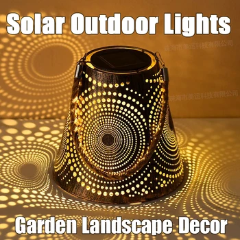 Na prostem Sončne Energije Žarnice Likalnik Umetnosti LED Travnik Dvorišče, Vrt Krajine Vzdušje Balkon Dekoracijo Prenosni Projekcija Luči