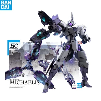 Na Zalogi Bandai Gunpla Hg 1/144 Čarovnica Iz Srebra Gundam Michaelis Skupščine Model Darilo Zbirke Figuric