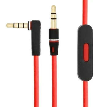 Nadomesti Slušalke Kabel za Bije za Mixr/za Solo za HD Slušalke z Daljinskim upravljalnikom Govori in Glasnost +/- Moški-Moški