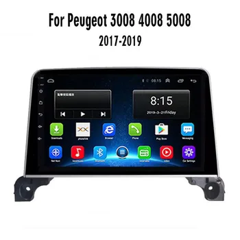 Navigacijski Sistem GPS Za Peugeot 5008 4008 3008 2017+ 2 Din Android 5G WiFi Avto Multimedijski Predvajalnik Samodejno Stereo Radio Vodja Enote