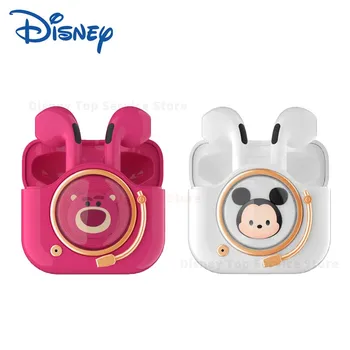 Nove Disney Brezžična tehnologija Bluetooth 5.3 Čepkov Q49 3D Cartoon Dvojno Gostiteljice HI-fi Slušalke Prostorski Zvok HD Klic Slušalke Dolgo Vzdržljivost