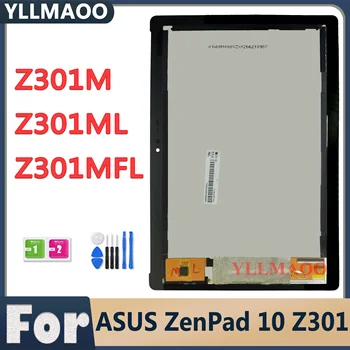 Original LCD-Zaslon Za ASUS ZenPad Z300 Z301M Z301MF Z301MFL, Zaslon na Dotik, Računalnike Montažo LCD-Zamenjava rezervnih Delov