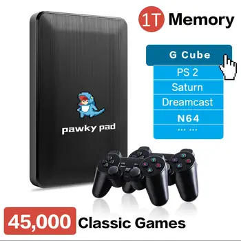 Pawky Pad Super Video Igra Konzola Za PS2/PS1/DC/Wii 45000+ 3D Retro Igre, ki so Player Windows za Prenosni RAČUNALNIK Igralne Konzole Polje Stroj