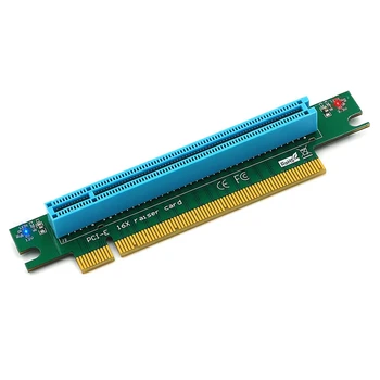 PCI-Express 16X Riser Card Z 12V/3.3 V Pristojnosti LED Za 1U /2U Strežnik M. 2 (NGFF) Tipka B+M, Da Tipko M Adapter