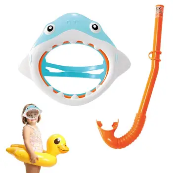 Poln Obraz Potapljanje Masko Plavanje Opreme Shark Design Podvodno Dihanje Anti Meglo Vodotesno Zaprti Masko Otrok