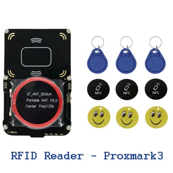 Proxmark3 5.0 Kit NFC Pametni Čip Kartico Crack kopirni stroj 13.56 Mhz Tipko Duplicator 125Khz T5577 Žeton Klon Pisatelj IC ID Značko Reader