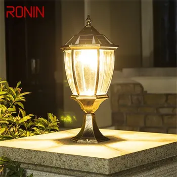 RONIN na Prostem Sončne Stene Luči LED Vodotesen IP65 Steber Post Svetilke Svetilke za Dom, Vrt, Dvorišče