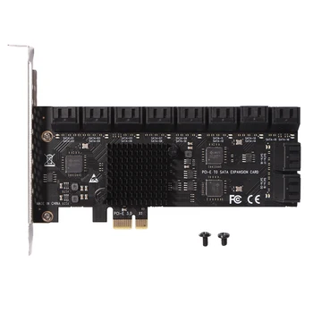 SA3120J PCIE Adapter 20 Vrat 6Gbps PCI-Express X1 SATA3.0 Riser Širitev Kartico