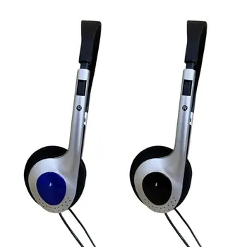 Slušalke Y2k Osebnost Retro Slušalko Black Modni Slog Slušalke na Ušesu Slušalka 3,5 mm Jasno Slušalke Foto Rekviziti Osebnost