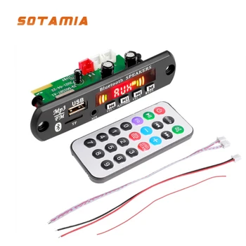 SOTAMIA, MP3 Bluetooth Ojačevalnik Odbor 2x40W Stereo Ojačevalnik, WMA, WAV, FLAC APE Dekodiranje Podpira Zapis USB TF FM