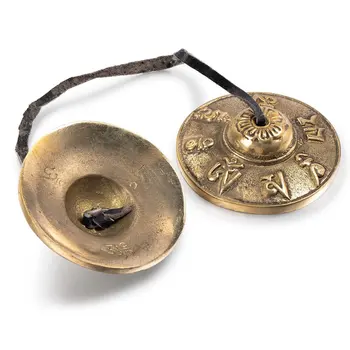 Tibera Tingsha Činele Meditacija Zvonovi 6.5 cm Meditacija Gonge Zvonovi,z Meditacijo, Jogo Bell za Tolkala Instrument