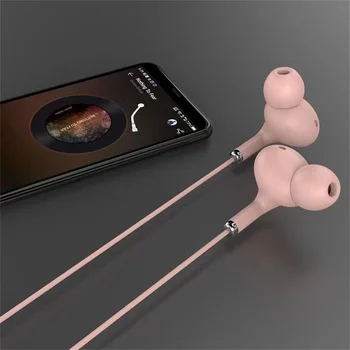 Trajno 3,5 mm Slušalke Vgrajen Mikrofon Mobilni Telefon, Slušalke Najbolje Prodajanih Slušalke za V uho Čepi za Zmanjšanje Hrupa