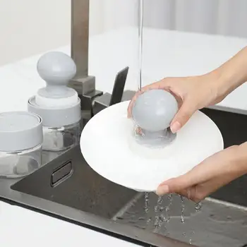 Uporabni Kuhinjski Pomivalni Krtačo Pot Čistilna Ščetka Samodejno Tekoče Odvajanje Detergent Pritisnite Kitchen Cleaner Dodatki