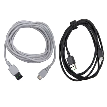 USB-A, USB-C Miško Podatkovni Kabel za ViperV2 Pro/DeathAdder V3Pro Brezžične Miške za Polnjenje Linija