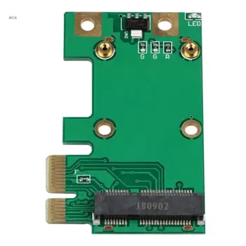 Učinkovito Mini PCIE, da PCI-E Riser Adapter USB3.0 Brezžični WIFI Kartice, Prenosni