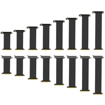 Visoko zmogljivo Grafično Kartico PCI-E x 16 Riser Podaljšek Kabla za PCI Express Biti Zaščiteni Extender za GRAFIČNO procesno enoto Vert