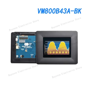 VM800B43A-BK VM800B modul, 4,3-palčni TFT zaslon, vnaprej nameščen zaslon, črno ploščo.