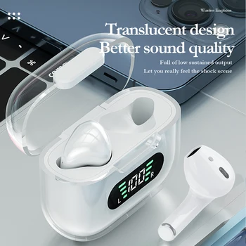 Vroče Prodajo M16 Brezžične Bluetooth Slušalke TWS Digitalni Prikaz v Uho Pro4 Barve Esports Igra Zmanjšanje Hrupa