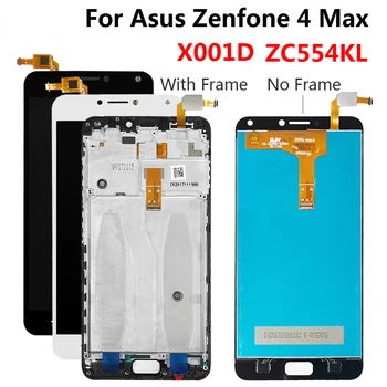 Za Asus Zenfone 4 Max ZC554KL LCD Zaslon na Dotik, Računalnike, Zamenjava Za ZenFone 4 Max LCD ZC554KL X001D Zaslon LCD