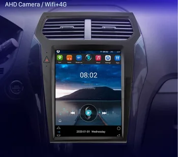 Za Ford Explorer 2011-2019 Avto Radio Stereo Navigacija GPS Stereo Igralec Carplay Bluetooth DSP WIFI 4G