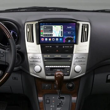 Za Lexus RX300 RX330 RX350 RX400 XU30 Toyota Harrier2003-2013 avtoradio GPS Stereo Multimedijske QLED 2K Android CarPlay
