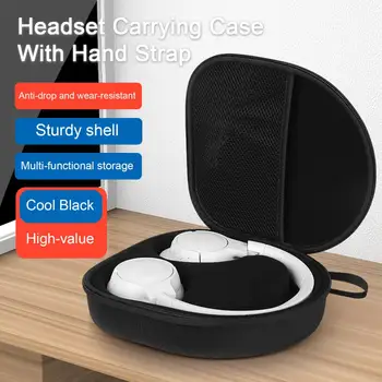Zaščitne Slušalke Primeru Mehke Slušalke Primeru Prenosni Shockproof Slušalke Primeru z Ročajem Trak Očesa Žep za Jbl 760nc