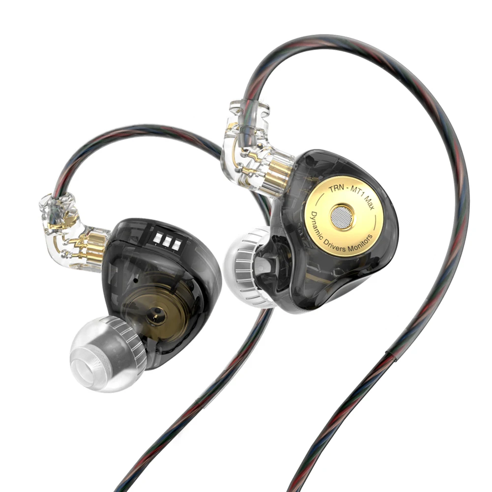 Žično Čepkov Dvojni Magnet Dinamičnega Voznika Šport Slušalke za Zmanjšanje Hrupa, 3.5 mm Jack Zaslon Slušalke z Tuning Stikalo